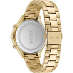 Hugo Boss Womens 1502628 Hera Gold Tone Stainless Steel Watch With Crystal Accents – product image 3