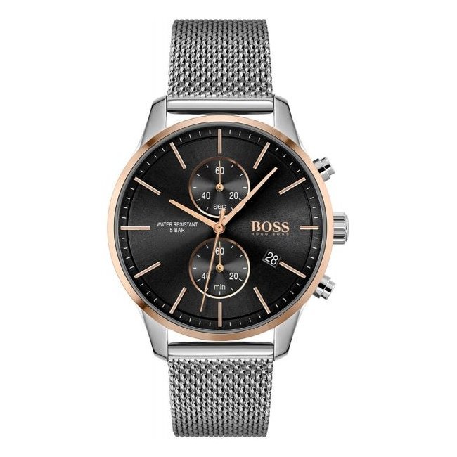 Hugo Boss Men S Watch Associate Two Tone Black Hb1513805 – product image 2
