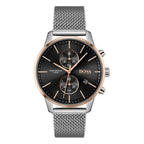 Hugo Boss Men S Watch Associate Two Tone Black Hb1513805 – product image 2