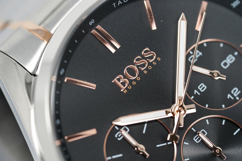 Hugo Boss Men S Watch Champion Two Tone Black Hb1513819 – product image 4