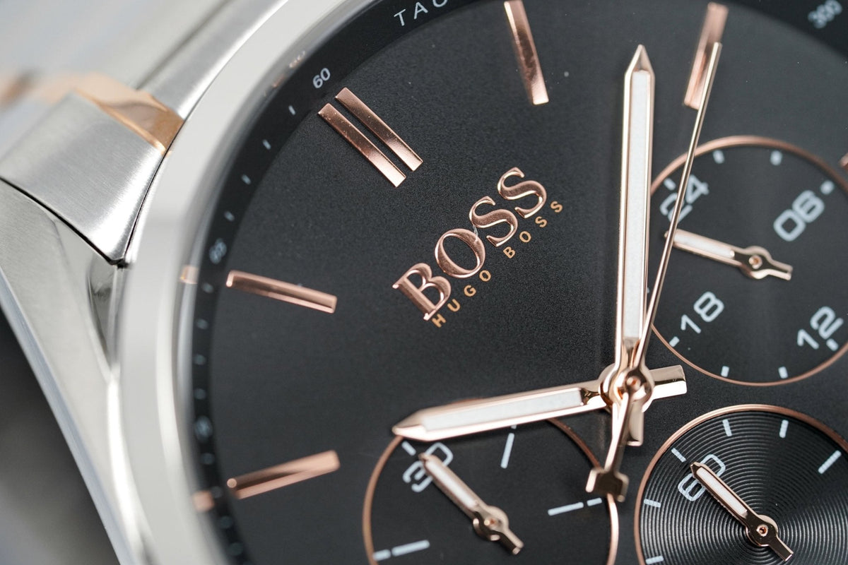 Hugo Boss Men S Watch Champion Two Tone Black Hb1513819 – product image 4