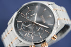 Hugo Boss Men S Watch Champion Two Tone Black Hb1513819 – product image 3