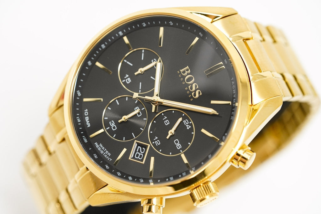 Hugo Boss Men S Watch Champion Yellow Gold Hb1513848 – product image 3