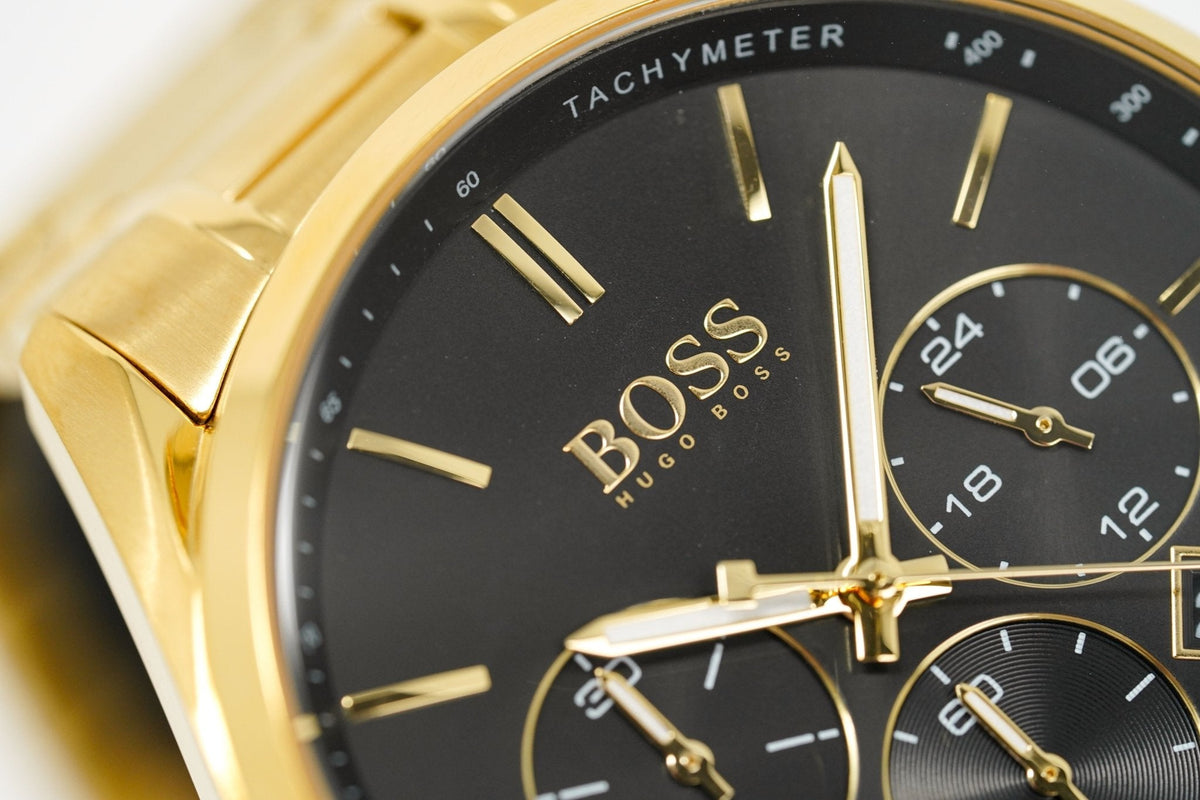 Hugo Boss Men S Watch Champion Yellow Gold Hb1513848 – product image 4