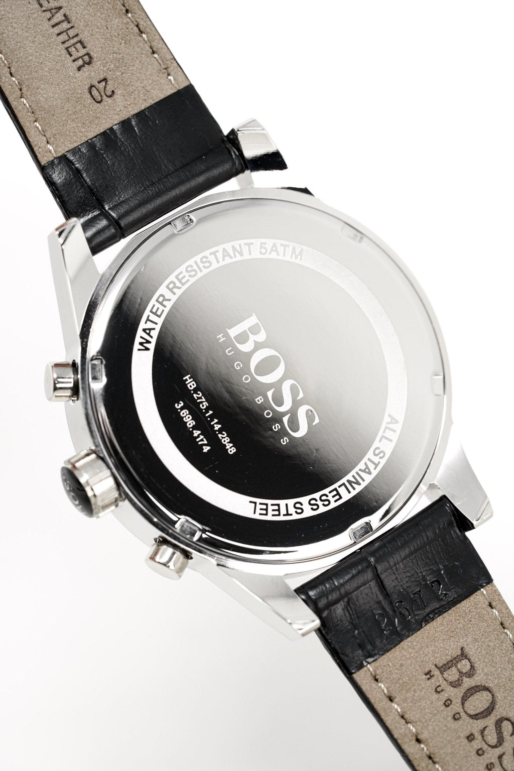 Hugo Boss Men S Watch Chronograph Blue Jet Leather Hb1513283 – product image 2