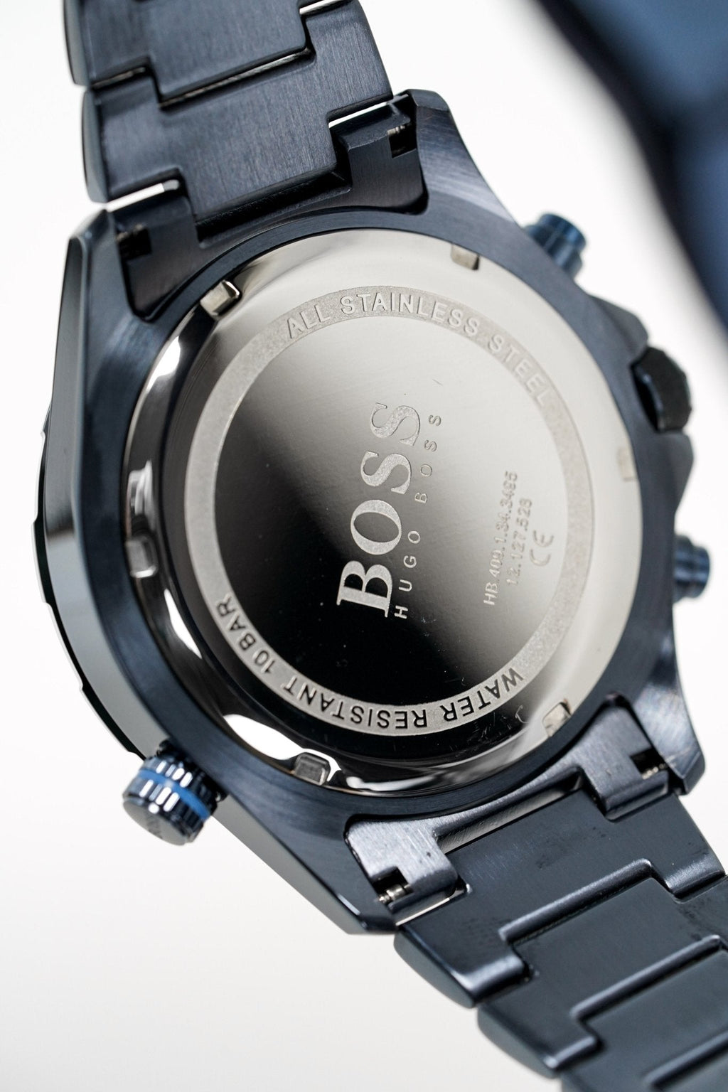 Hugo Boss Men S Watch Chronograph Globetrotter Blue Pvd Hb1513824 – product image 2