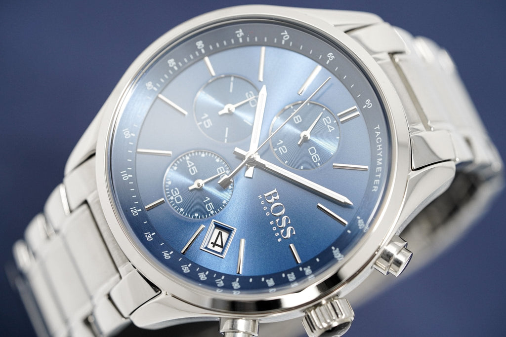 Hugo Boss Men S Watch Chronograph Grand Prix Blue Hb1513478 – product image 3