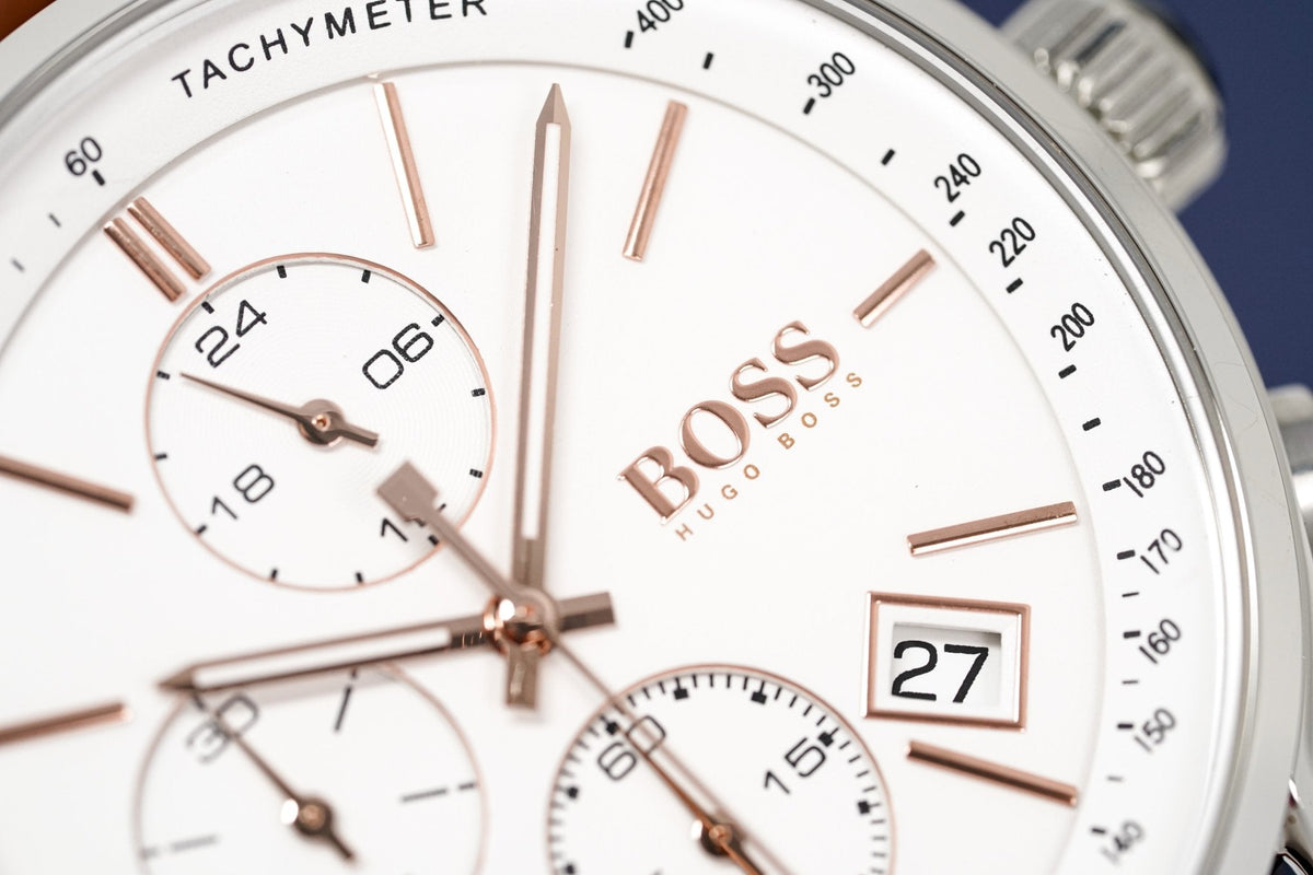 Hugo Boss Watch Chronograph Grand Prix White Hb1513475 – product image 4