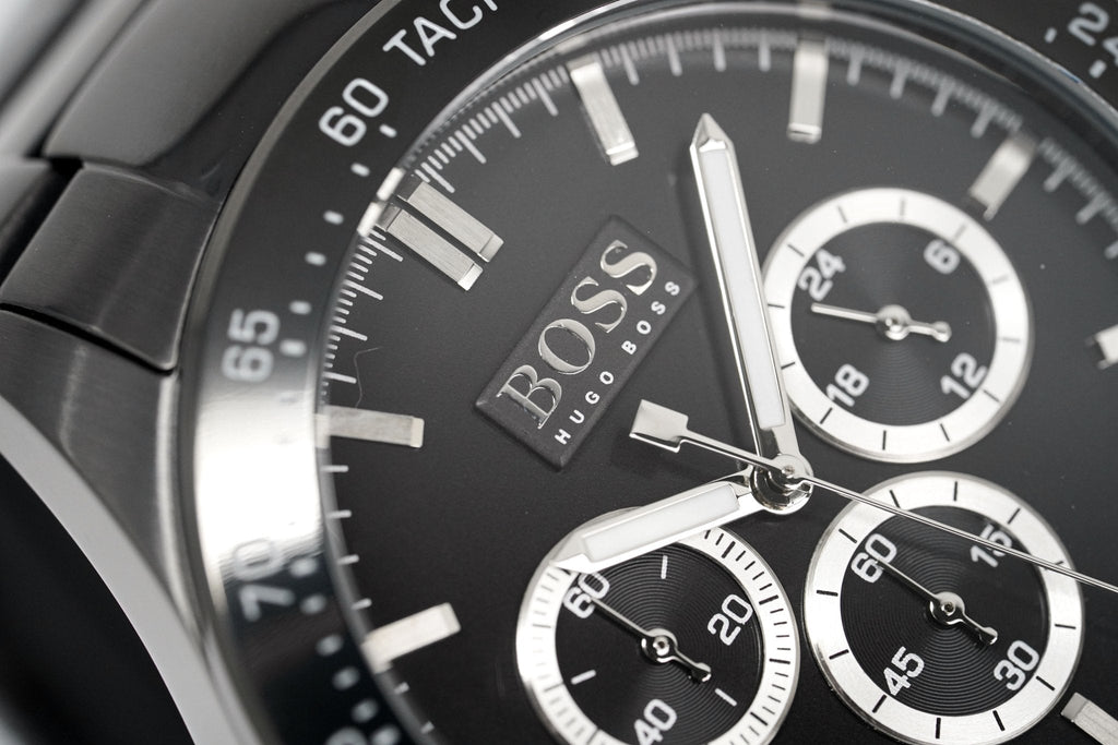 Hugo Boss Men S Watch Chronograph Ikon Black Pvd Hb1512961 – product image 4