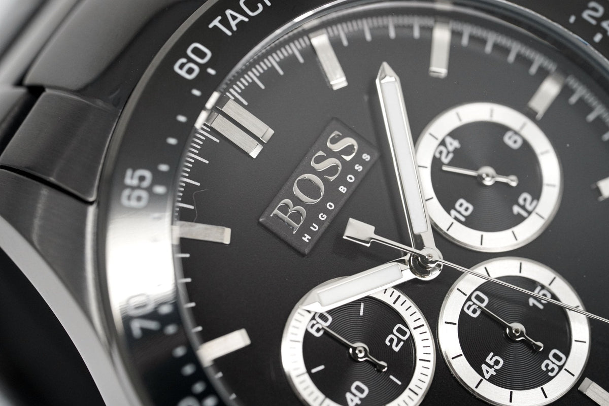 Hugo Boss Men S Watch Chronograph Ikon Black Pvd Hb1512961 – product image 4