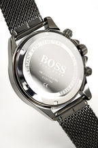 Hugo Boss Men S Watch Chronograph Ikon Grey Mesh Hb1513443 – product image 2