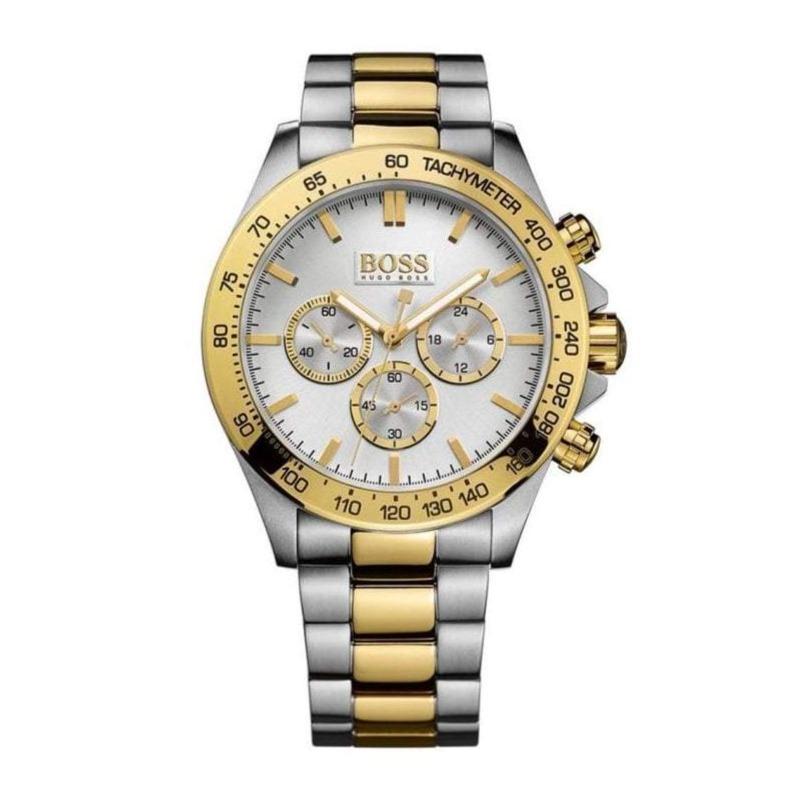 Hugo Boss Men S Watch Chronograph Ikon Two Tone Hb1512960