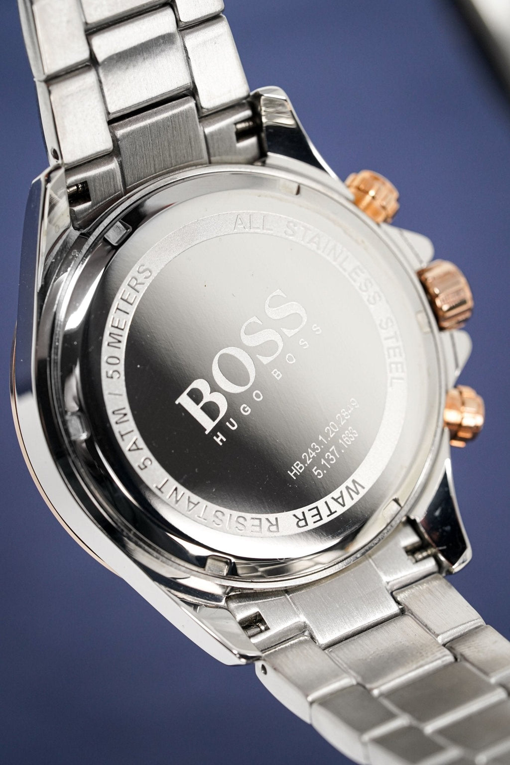 Hugo Boss Men S Watch Chronograph Ikon Two Tone Hb1513339 – product image 2