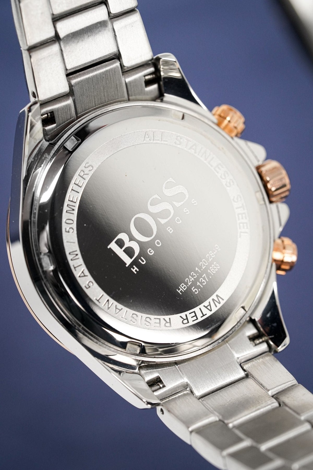 Hugo Boss Men S Watch Chronograph Ikon Two Tone Hb1513339 – product image 2