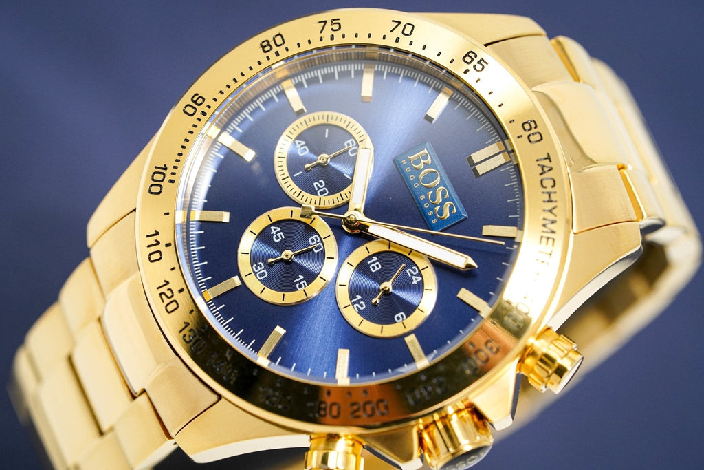 Hugo Boss Men S Watch Chronograph Ikon Yellow Gold Hb1513340 – product image 3