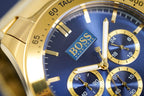 Hugo Boss Men S Watch Chronograph Ikon Yellow Gold Hb1513340 – product image 4