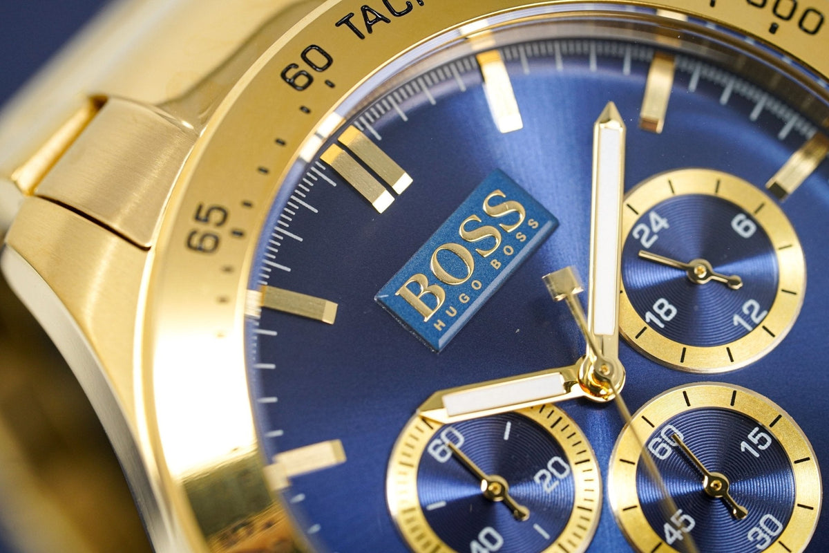 Hugo Boss Men S Watch Chronograph Ikon Yellow Gold Hb1513340 – product image 4