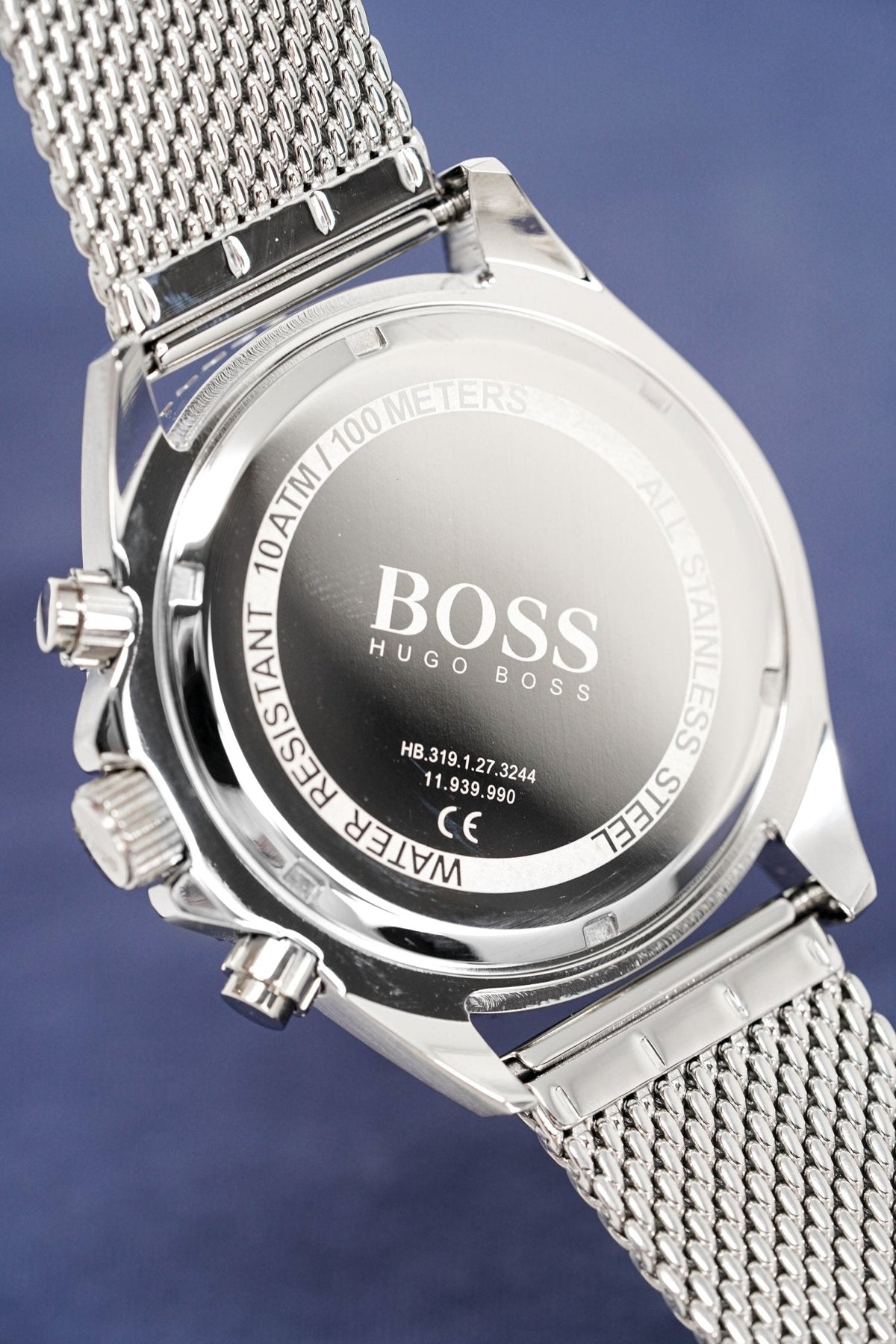 Hugo Boss Men S Watch Chronograph Ocean Edition Black Hb1513701 – product image 2