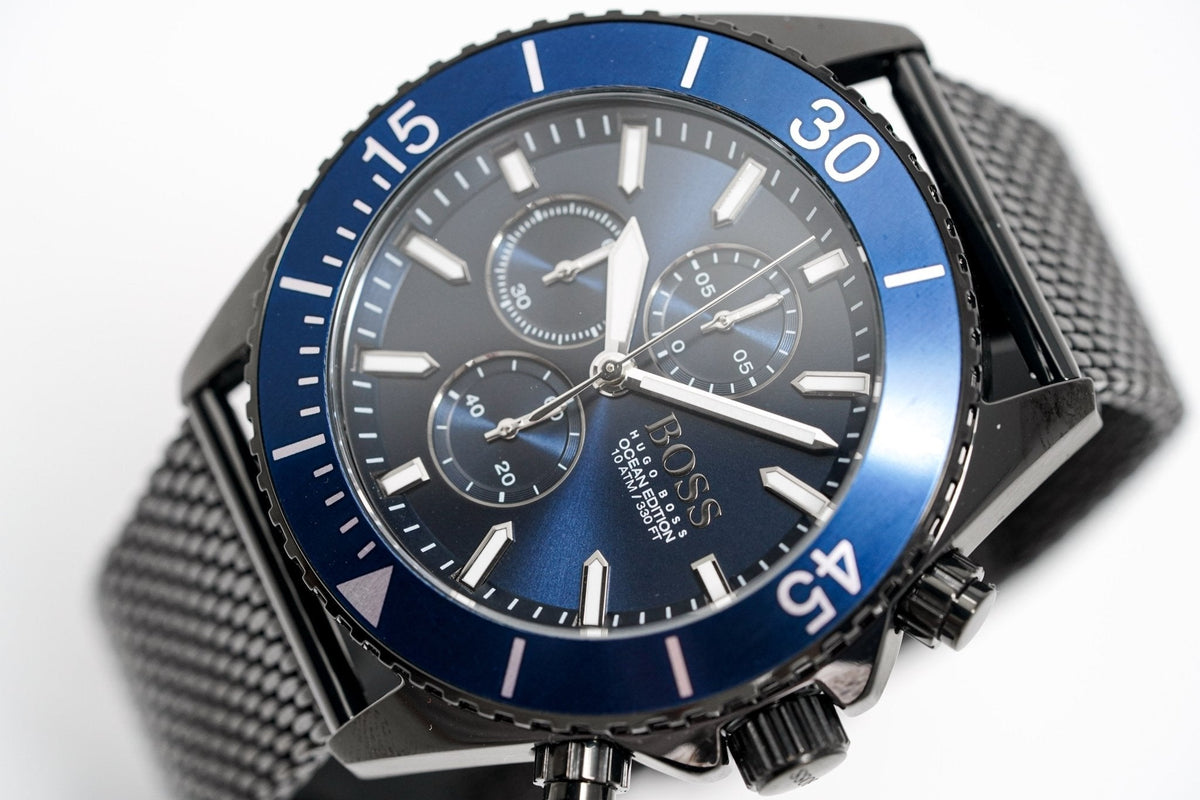 Hugo Boss Men S Watch Chronograph Ocean Edition Blue Hb1513702 – product image 3