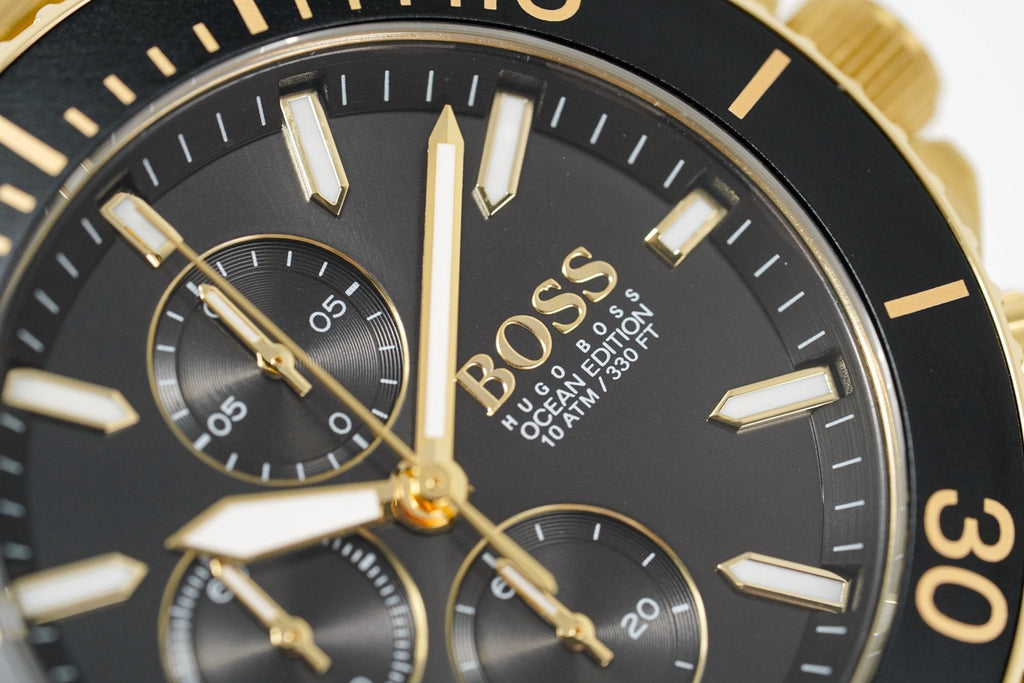 Hugo Boss Men S Watch Chronograph Ocean Edition Gold Hb1513703 – product image 4