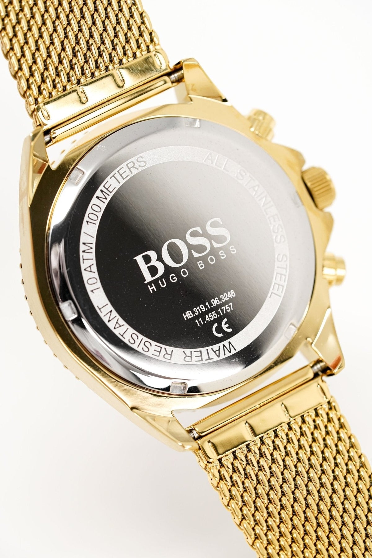 Hugo Boss Men S Watch Chronograph Ocean Edition Gold Hb1513703 – product image 2