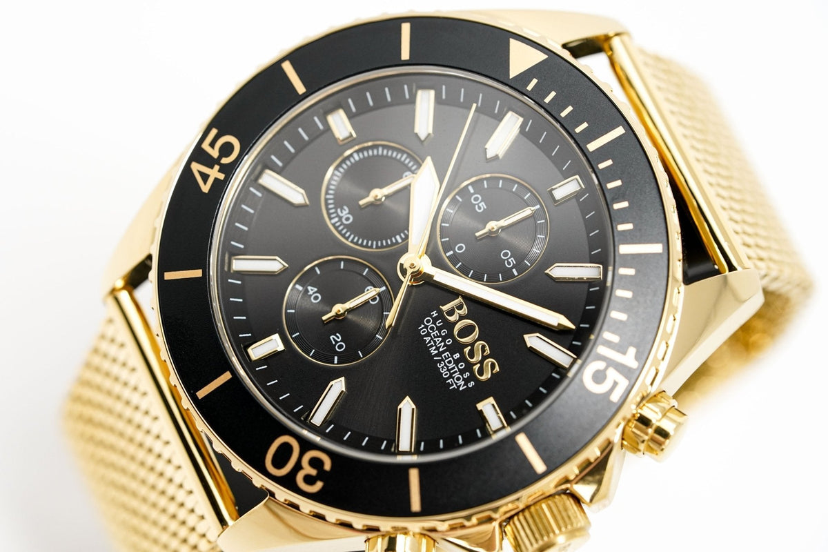 Hugo Boss Men S Watch Chronograph Ocean Edition Gold Hb1513703 – product image 3