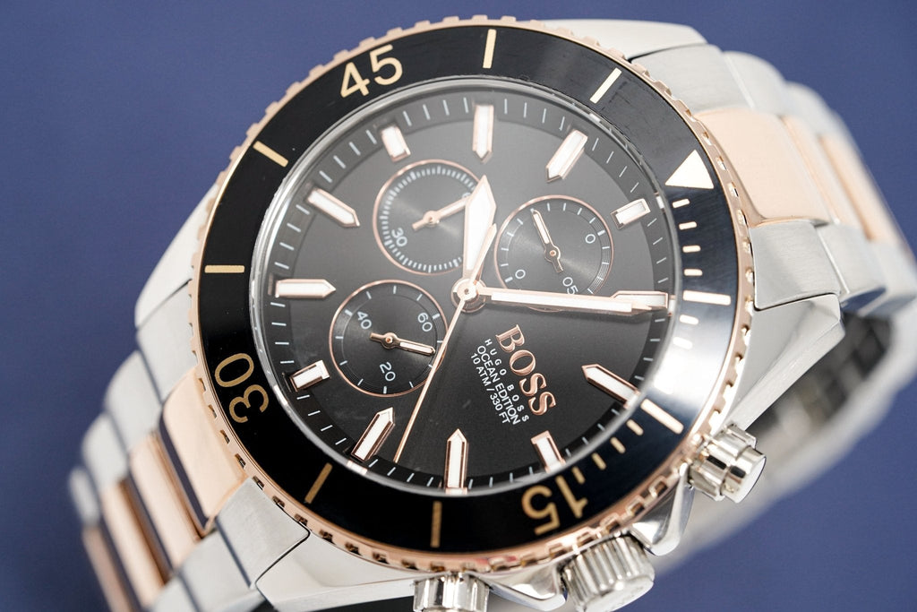Hugo Boss Men S Watch Chronograph Ocean Edition Two Tone Hb1513705 – product image 3