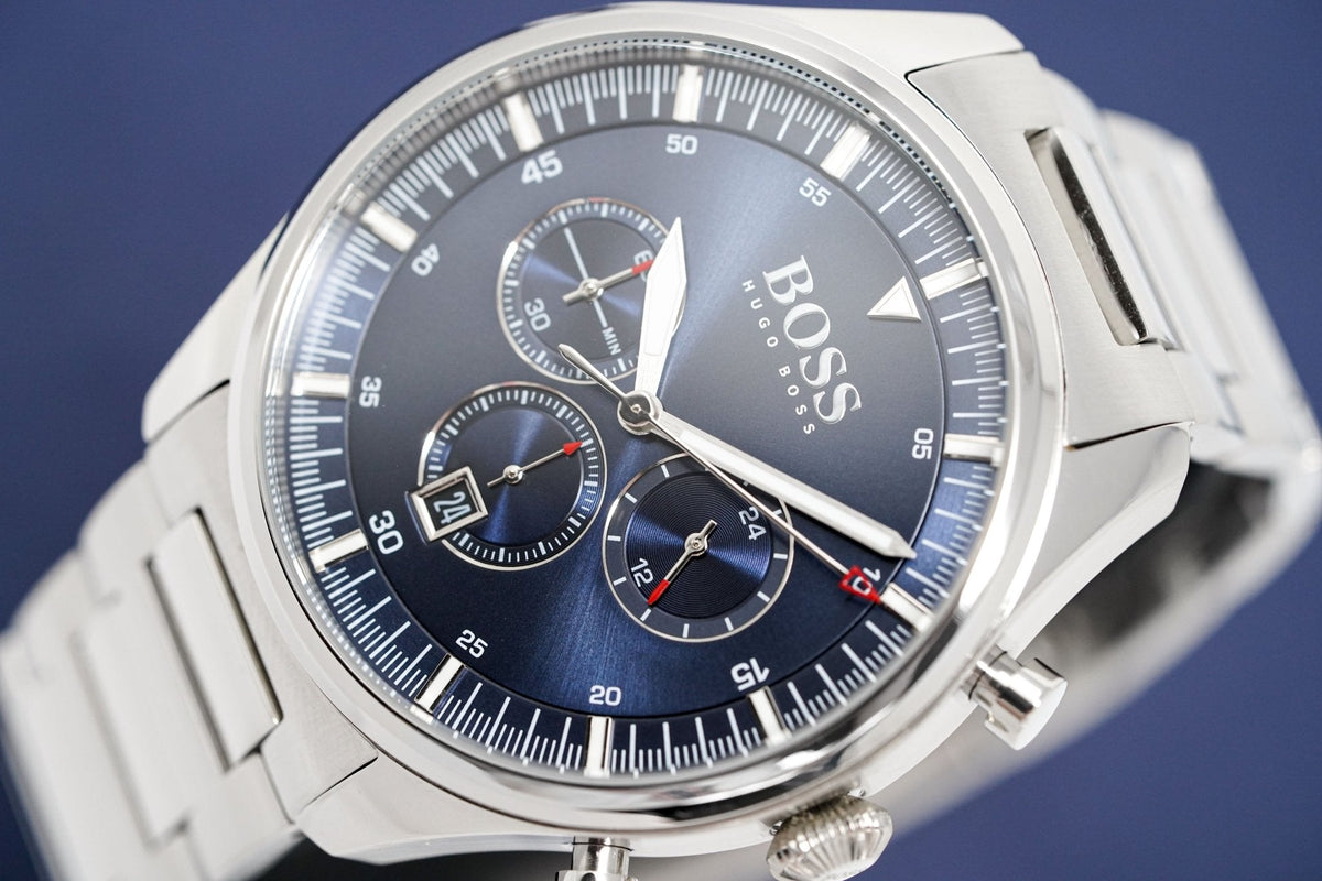 Hugo Boss Men S Watch Chronograph Pioneer Blue Hb1513867 – product image 3