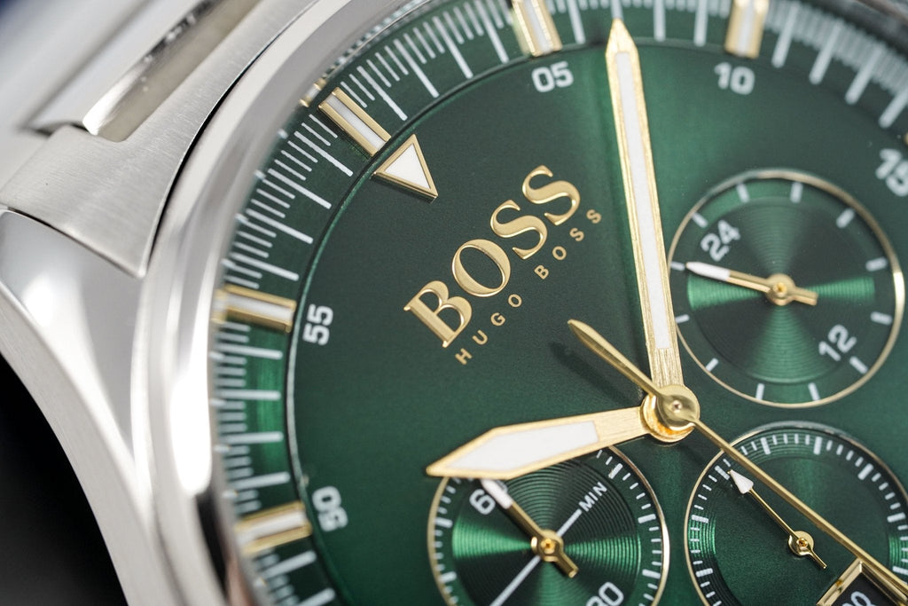 Hugo Boss Men S Watch Chronograph Pioneer Green Hb1513868 – product image 4