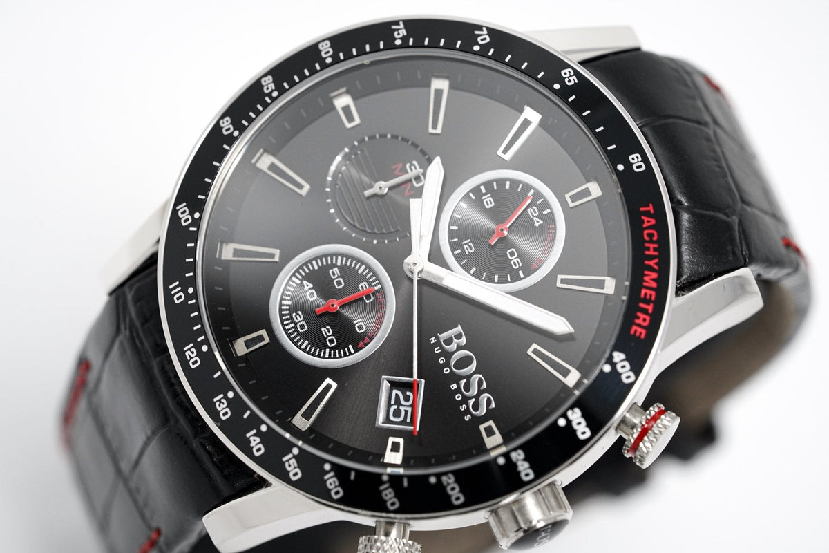 Hugo Boss Men S Watch Chronograph Rafale Black Hb1513390 – product image 3