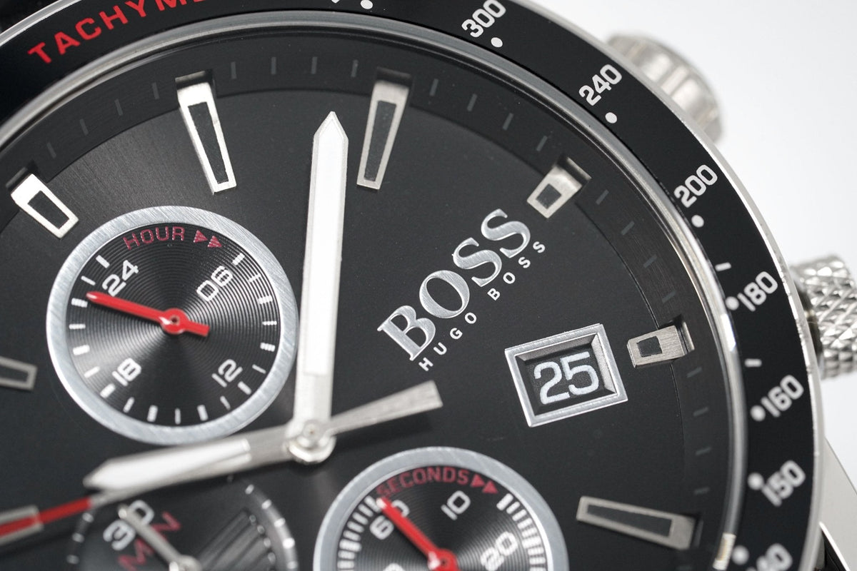 Hugo Boss Men S Watch Chronograph Rafale Black Hb1513390 – product image 4