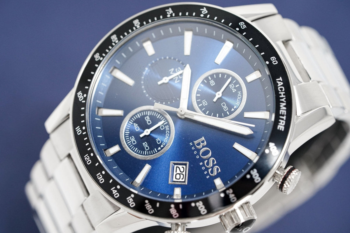 Hugo Boss Men S Watch Chronograph Rafale Blue Hb1513510 – product image 3