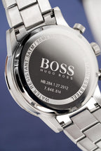 Hugo Boss Men S Watch Chronograph Rafale Silver Hb1513511 – product image 2