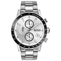 Hugo Boss Men S Watch Chronograph Rafale Silver Hb1513511
