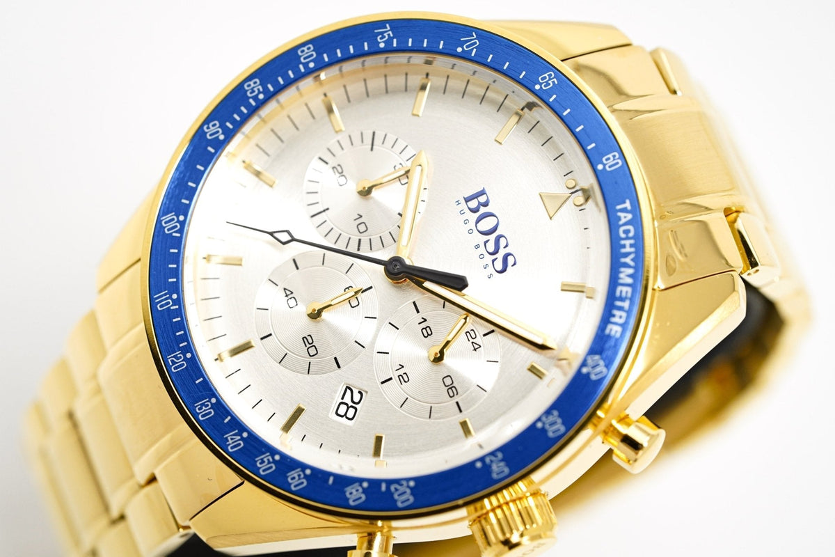 Hugo Boss Men S Watch Chronograph Trophy Gold Hb1513631 – product image 3
