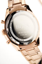 Hugo Boss Men S Watch Chronograph Trophy Rose Gold Hb1513632 – product image 2