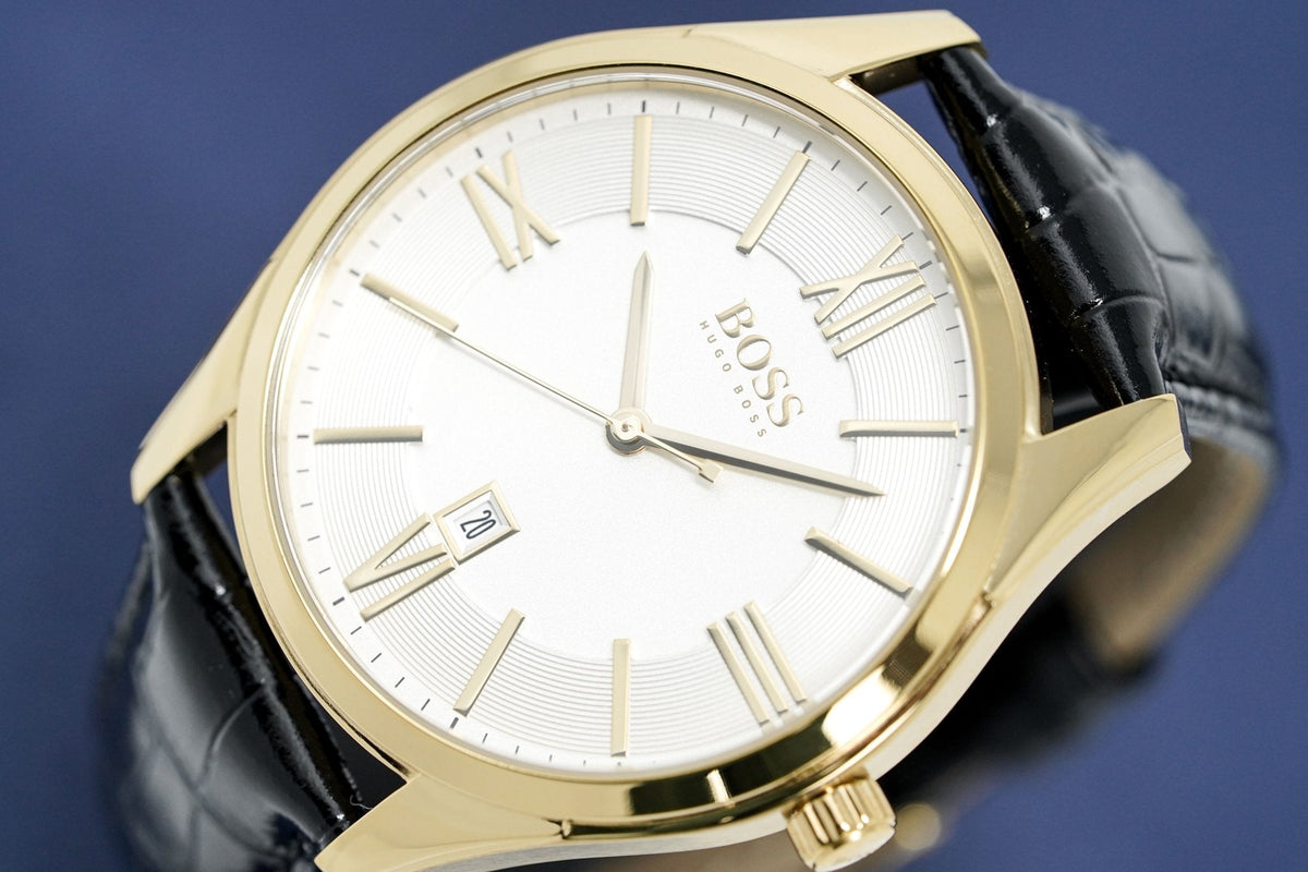 Hugo Boss Watch Classic Gold Plate White Hb1513020 – product image 3