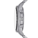 Fossil Sport Tourer Chronograph Stainless Steel Bracelet Black Dial Men's Watch FS6045 – product image 2