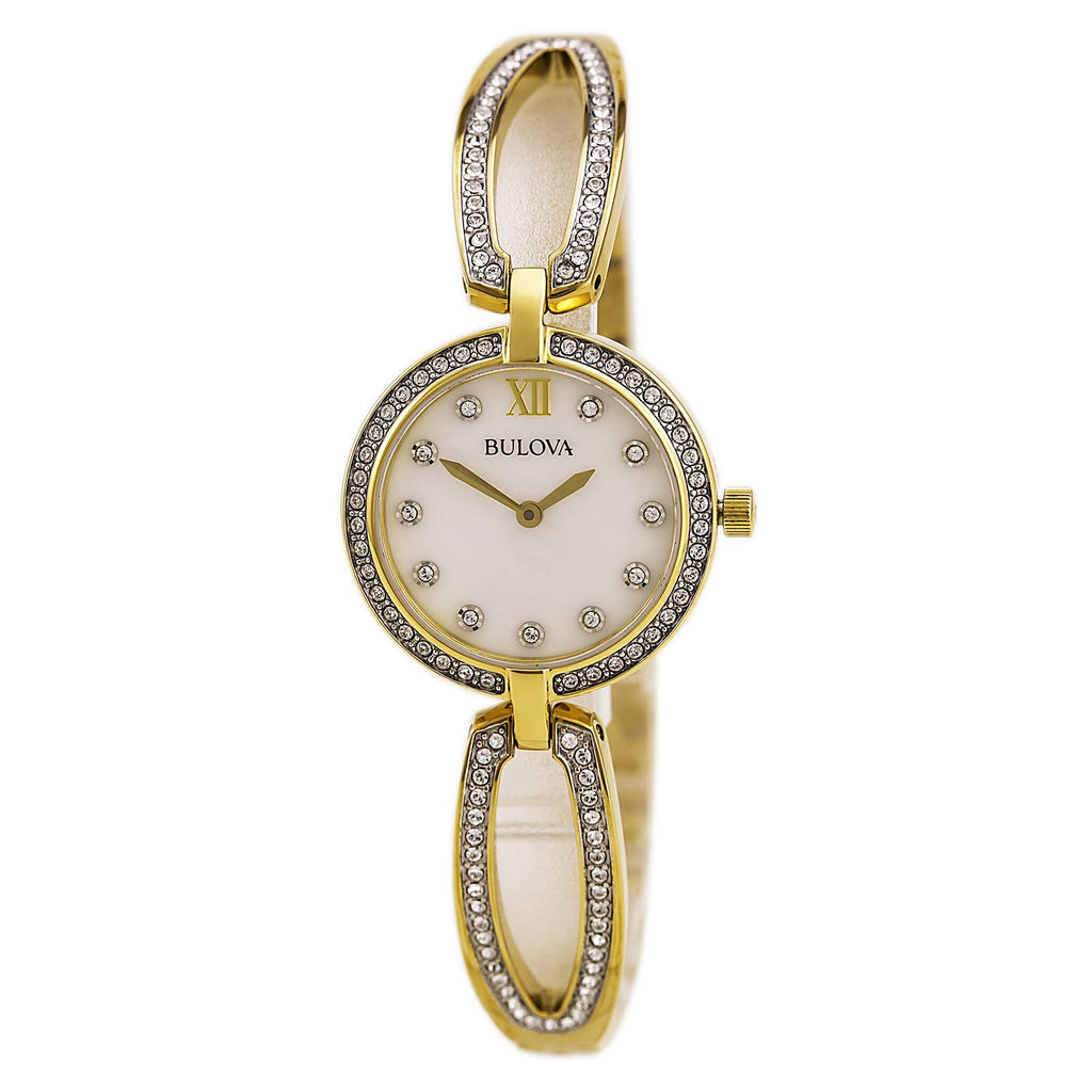 Bulova Crystal Women's Gold Watch 98L225 – product image 3