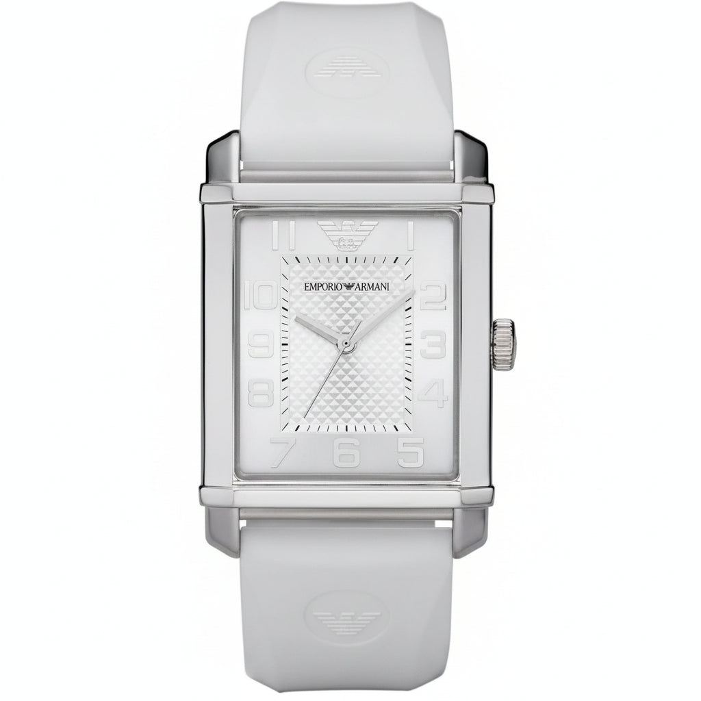 Emporio Armani Ar0498 Ladies White Watch