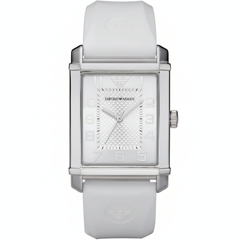 Emporio Armani Ar0498 Ladies White Watch