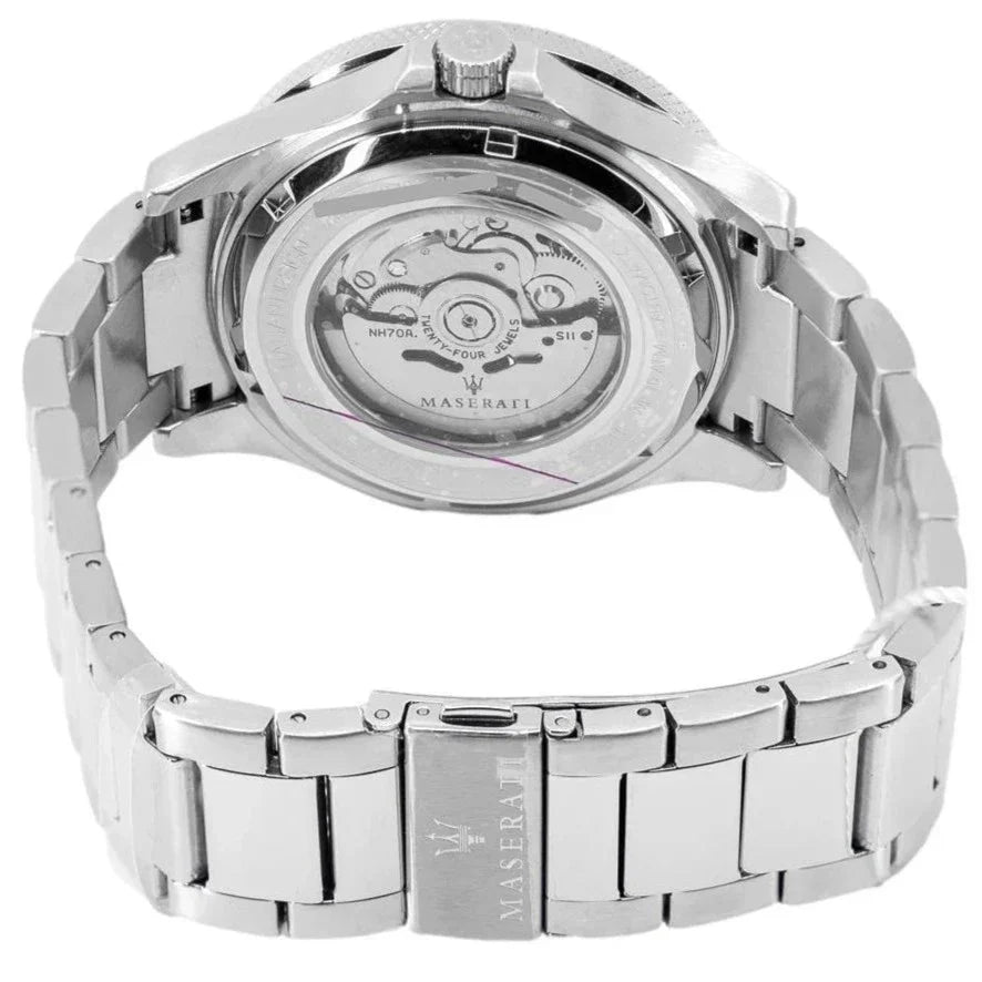 Maserati R8823140002 Sfida Automatic Men's Silver Watch – product image 3