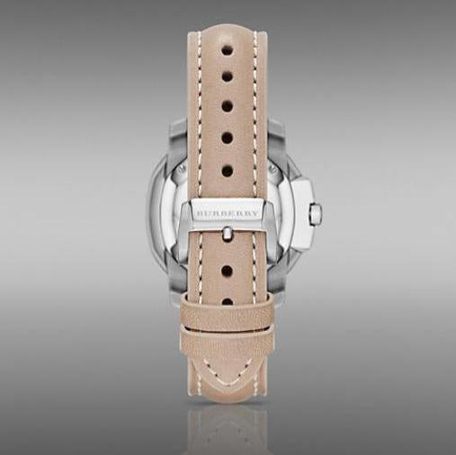 Burberry The Britain Brown Dial Brown Leather Strap Watch For Women BBY1700 – product image 5
