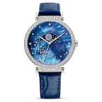 Swarovski Passage Moon Phase Women's Blue Watch 5613320