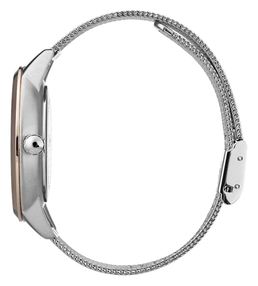 Hugo Boss Womens 1502423 Symphony Rose Gold Tone Stainless Steel Mesh Watch – product image 2