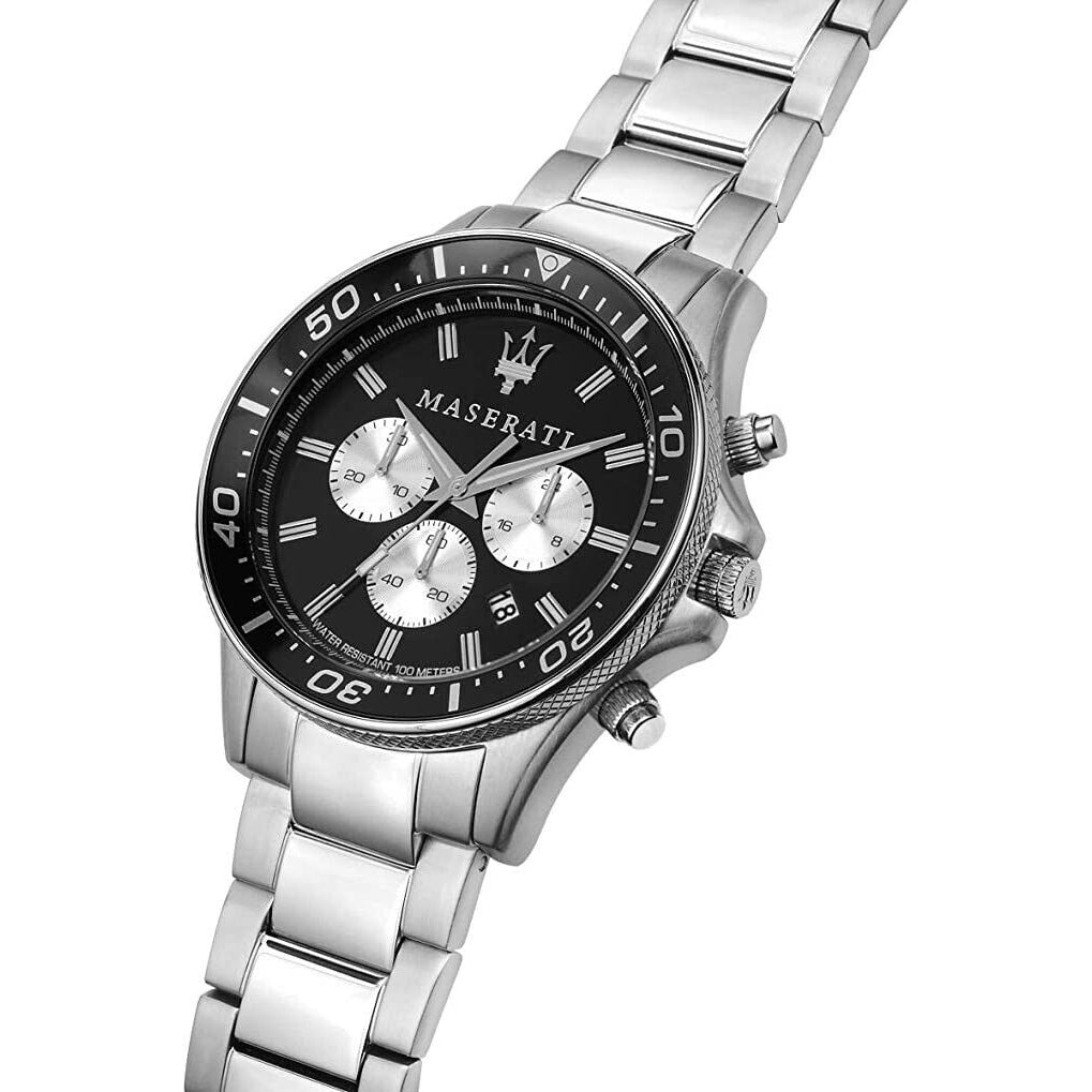 Maserati R8873640004 Sfida Chrono Men's Silver Watch – product image 2