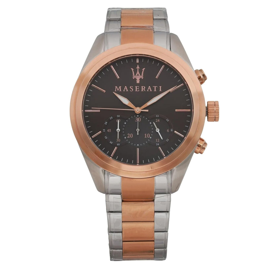 Maserati R8873612003 Traguardo Chrono Men's Two Tone Watch