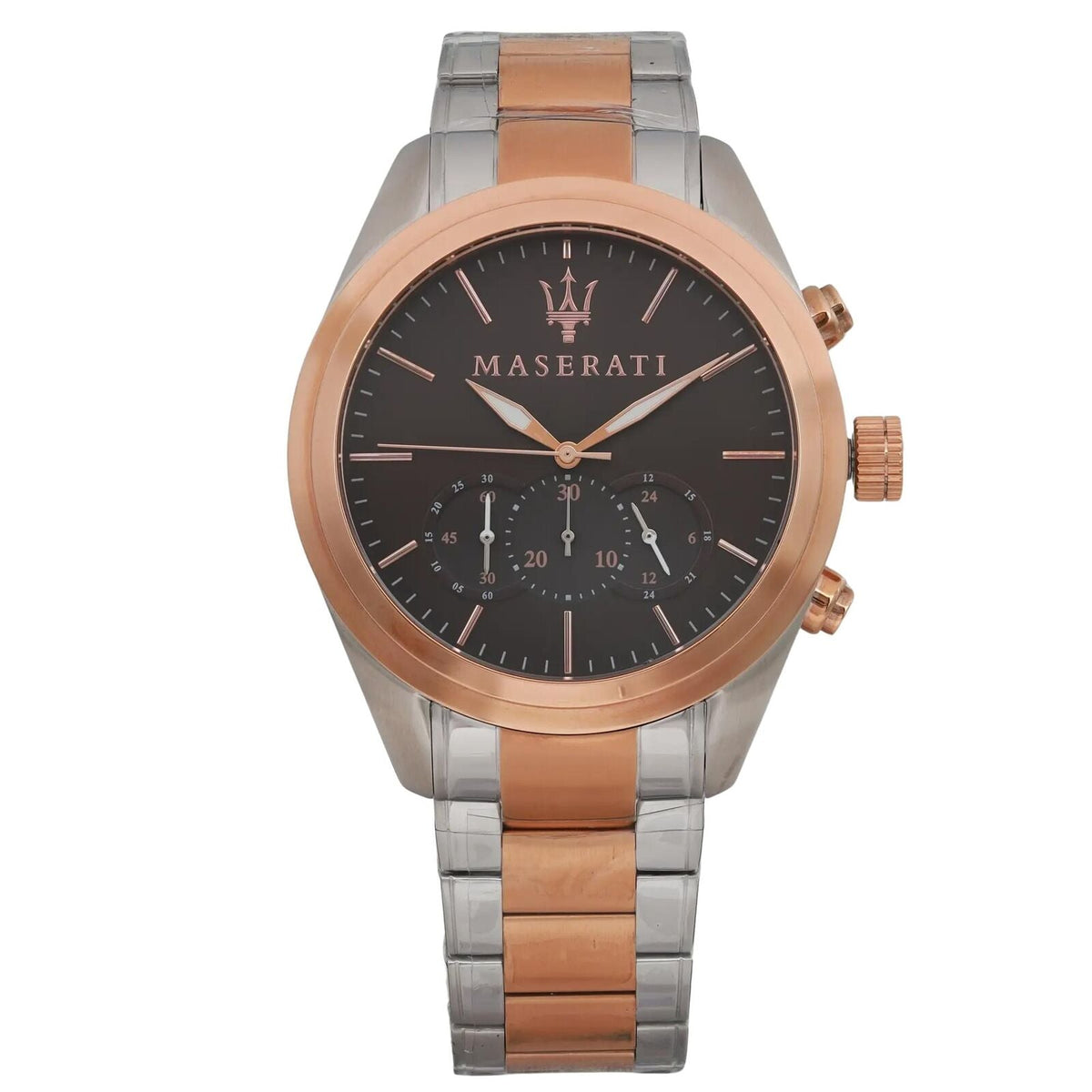 Maserati R8873612003 Traguardo Chrono Men's Two Tone Watch