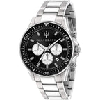 Maserati R8873640004 Sfida Chrono Men's Silver Watch
