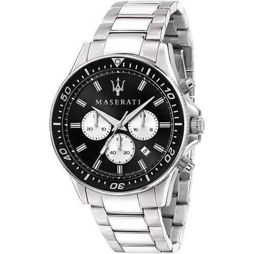Maserati R8873640004 Sfida Chrono Men's Silver Watch